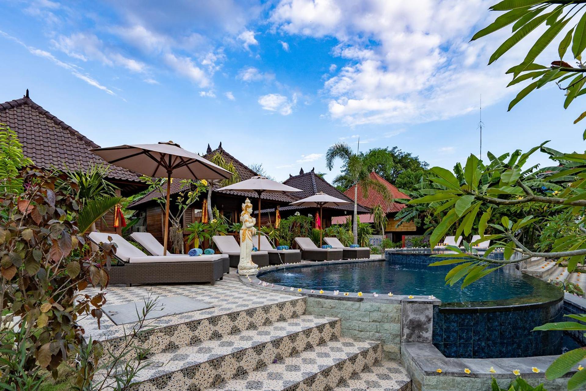 Hotel Karang Mas Lembongan Nusa Lembongan Zewnętrze zdjęcie